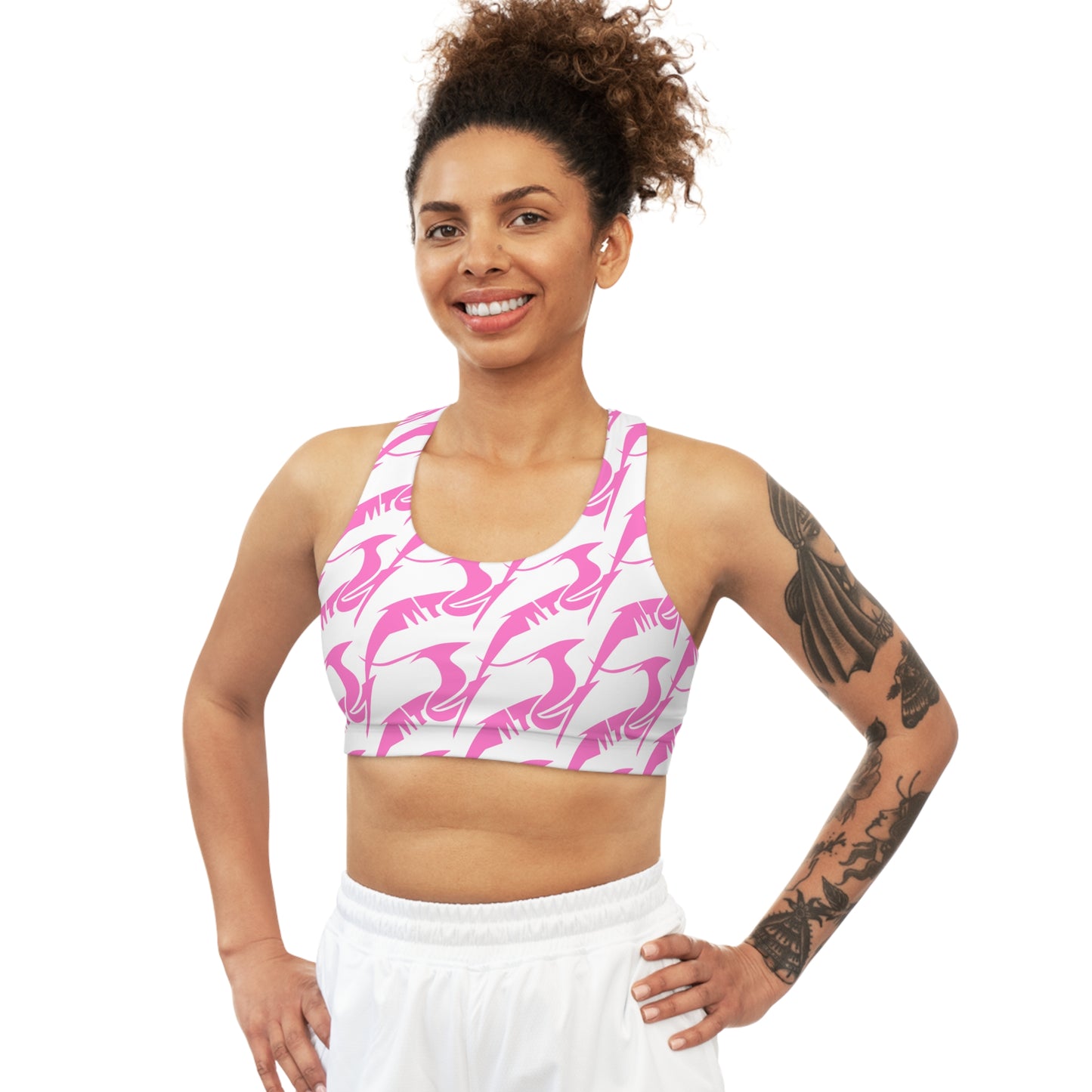 Seamless Sports Bra - Pink Gazelle