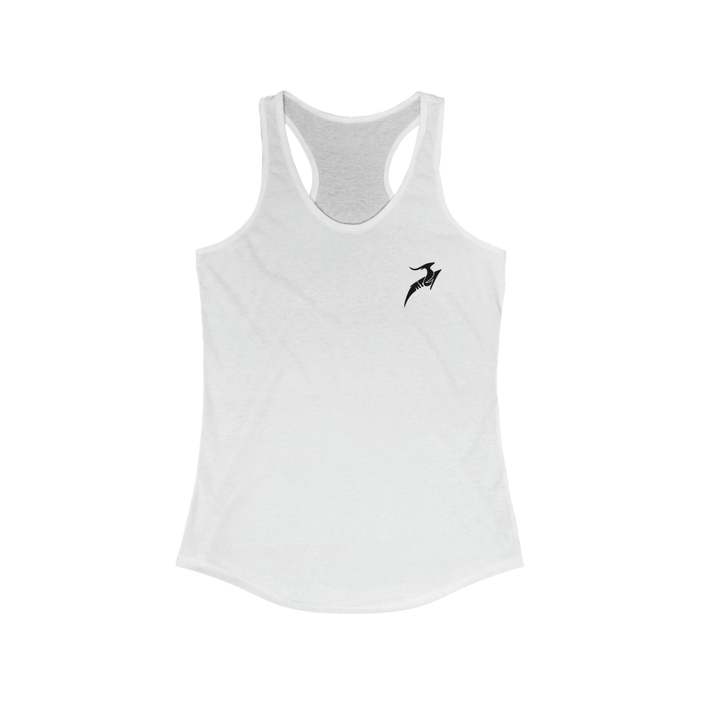 Women's Racerback Tank - Tiny Black Gazelle