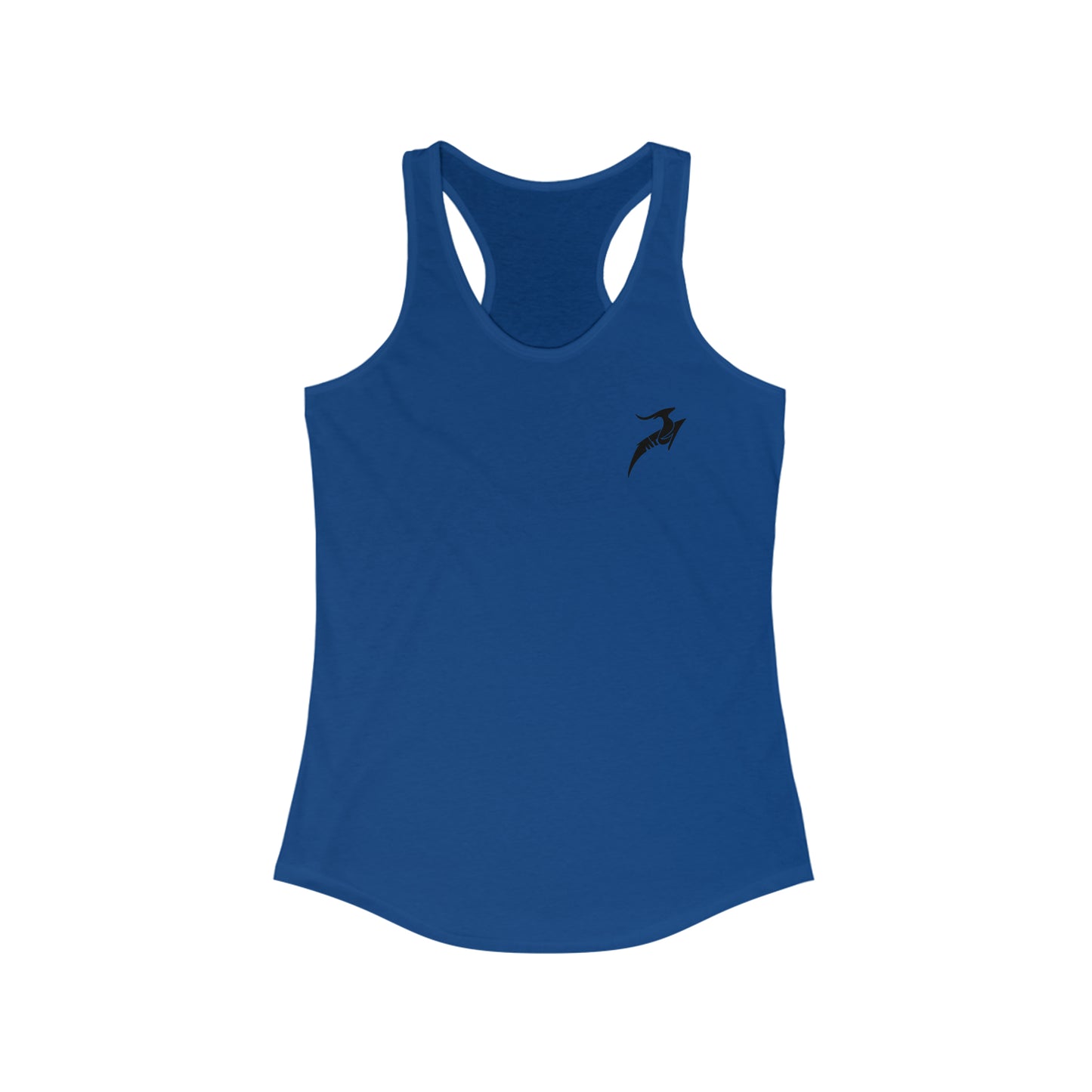 Women's Racerback Tank - Tiny Black Gazelle