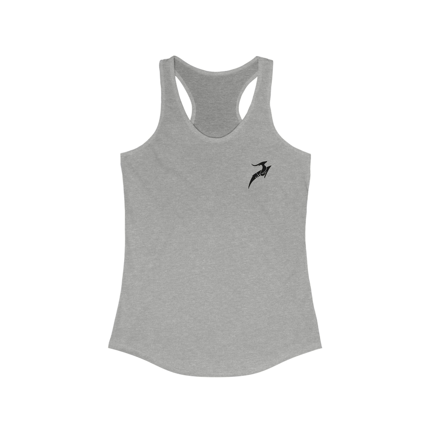 Women's Racerback Tank - Tiny Black Gazelle