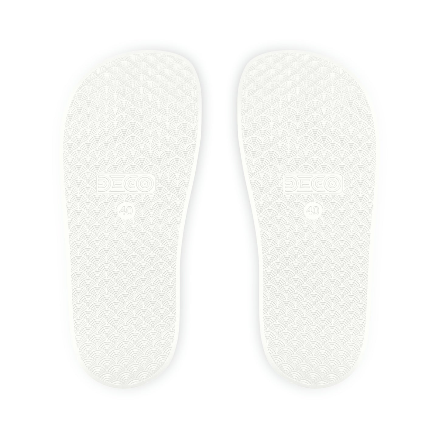 Slide Sandals - White