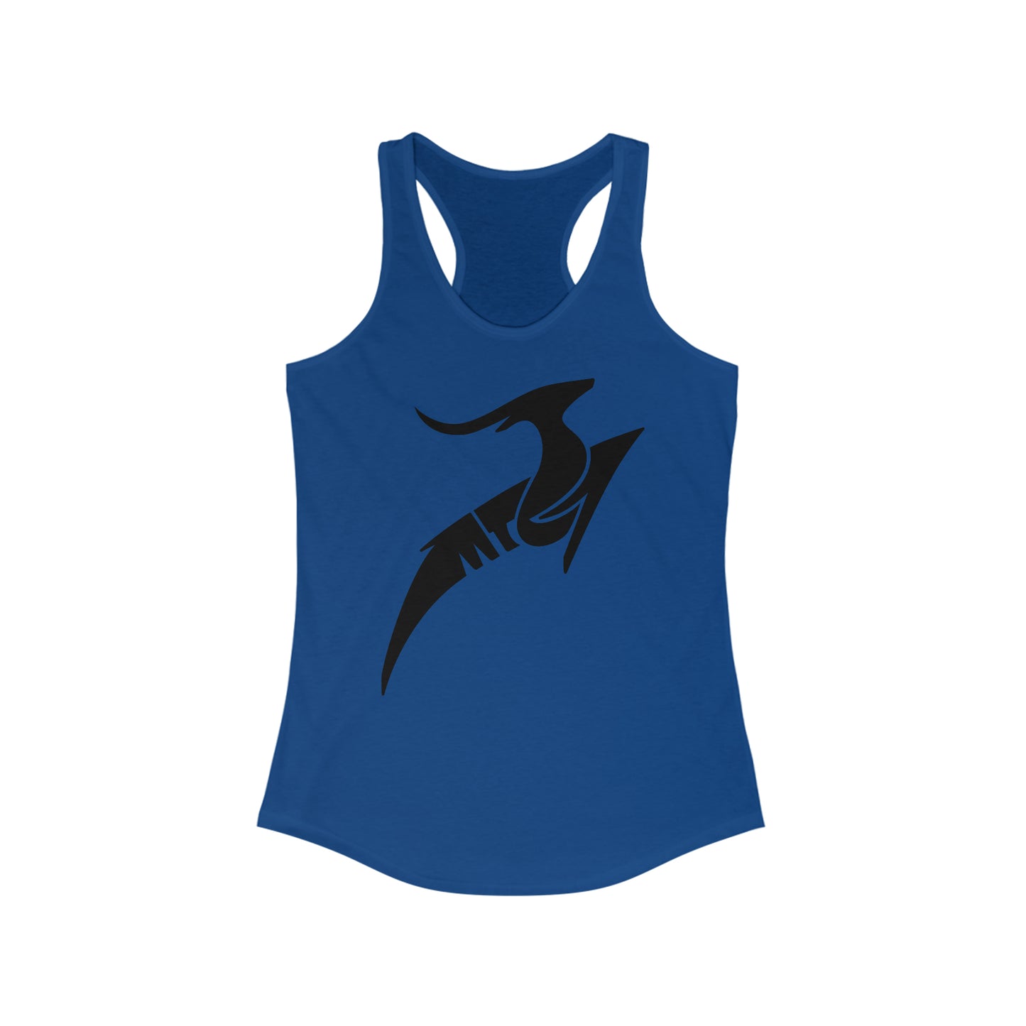 Women's Racerback Tank - Giant Black Gazelle