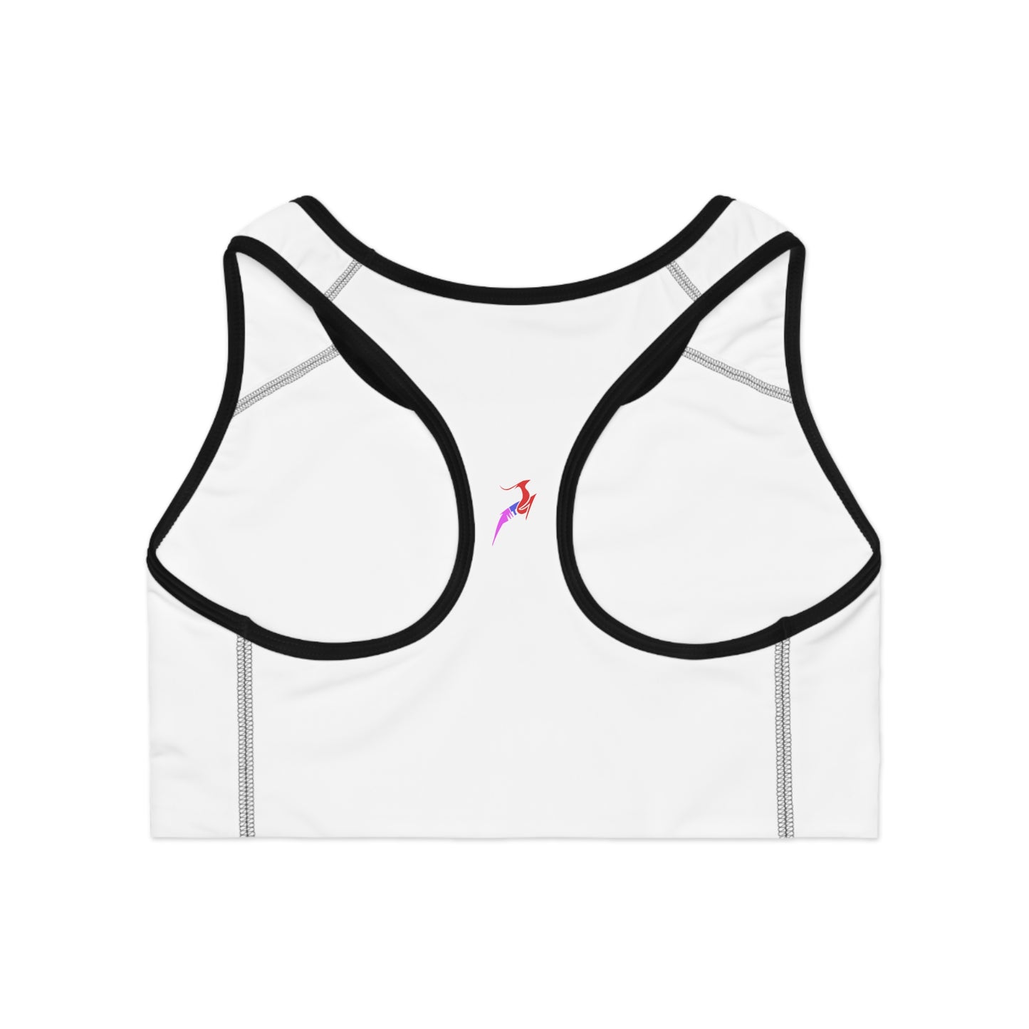 White Sports Bra