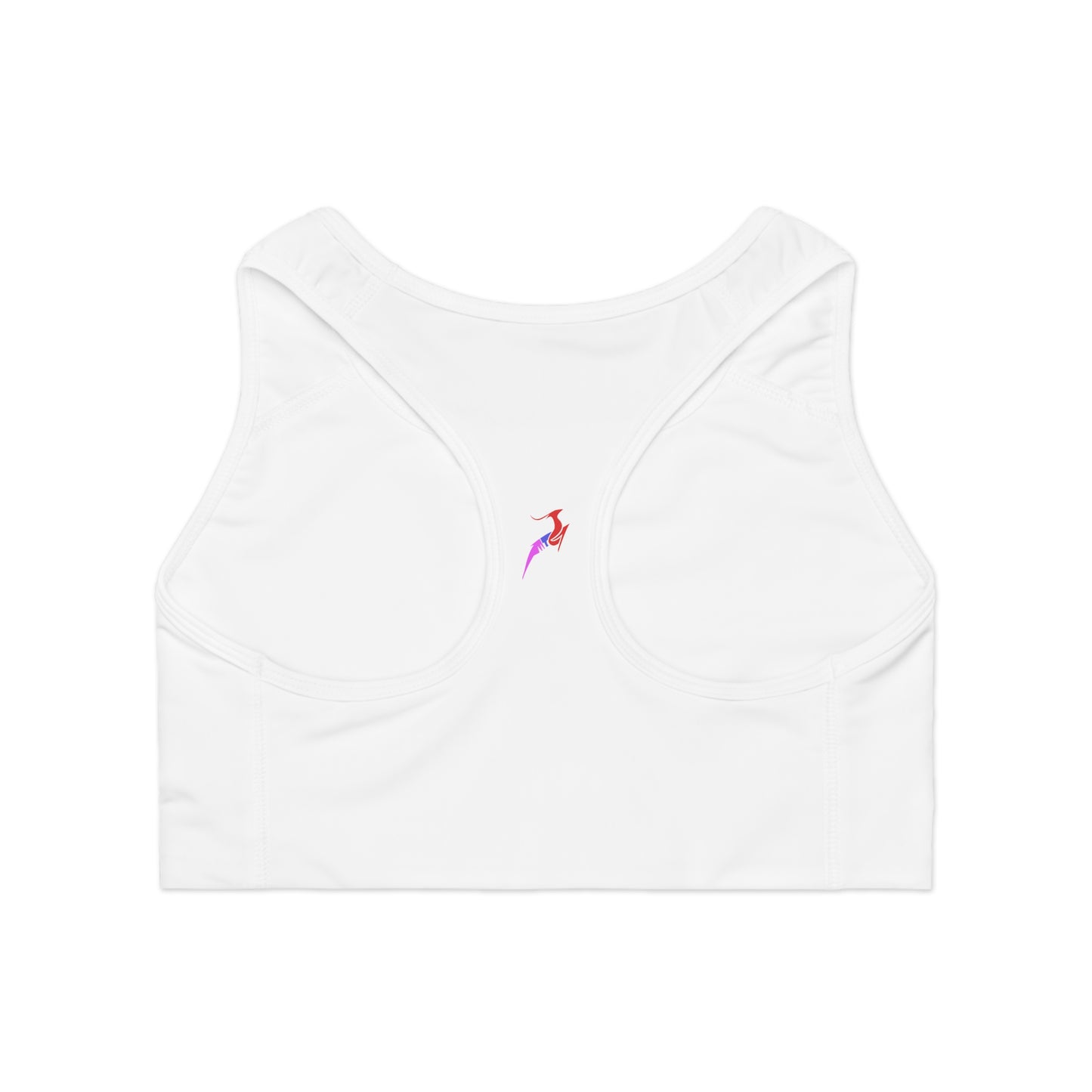 White Sports Bra