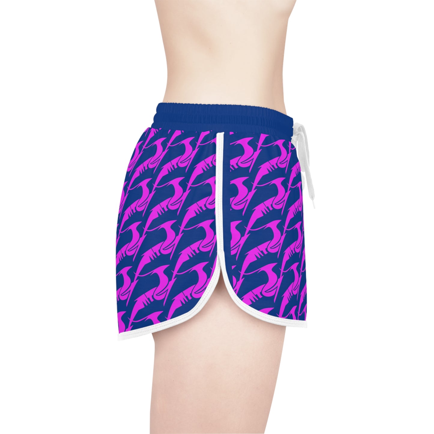 Women's Relaxed Shorts Pink & Purple