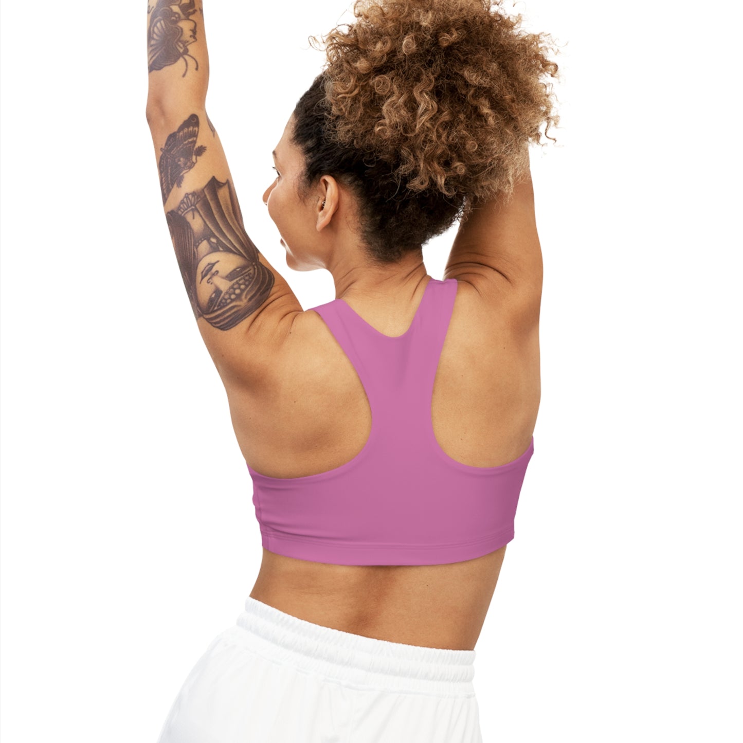 Pink Nala Sustainable Sports Bra, L - Jay C Food Stores