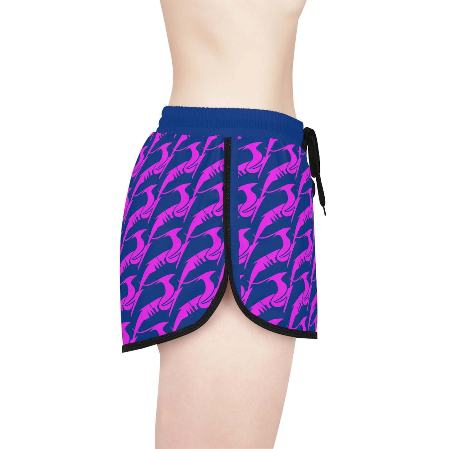 Women's Relaxed Shorts Pink & Purple