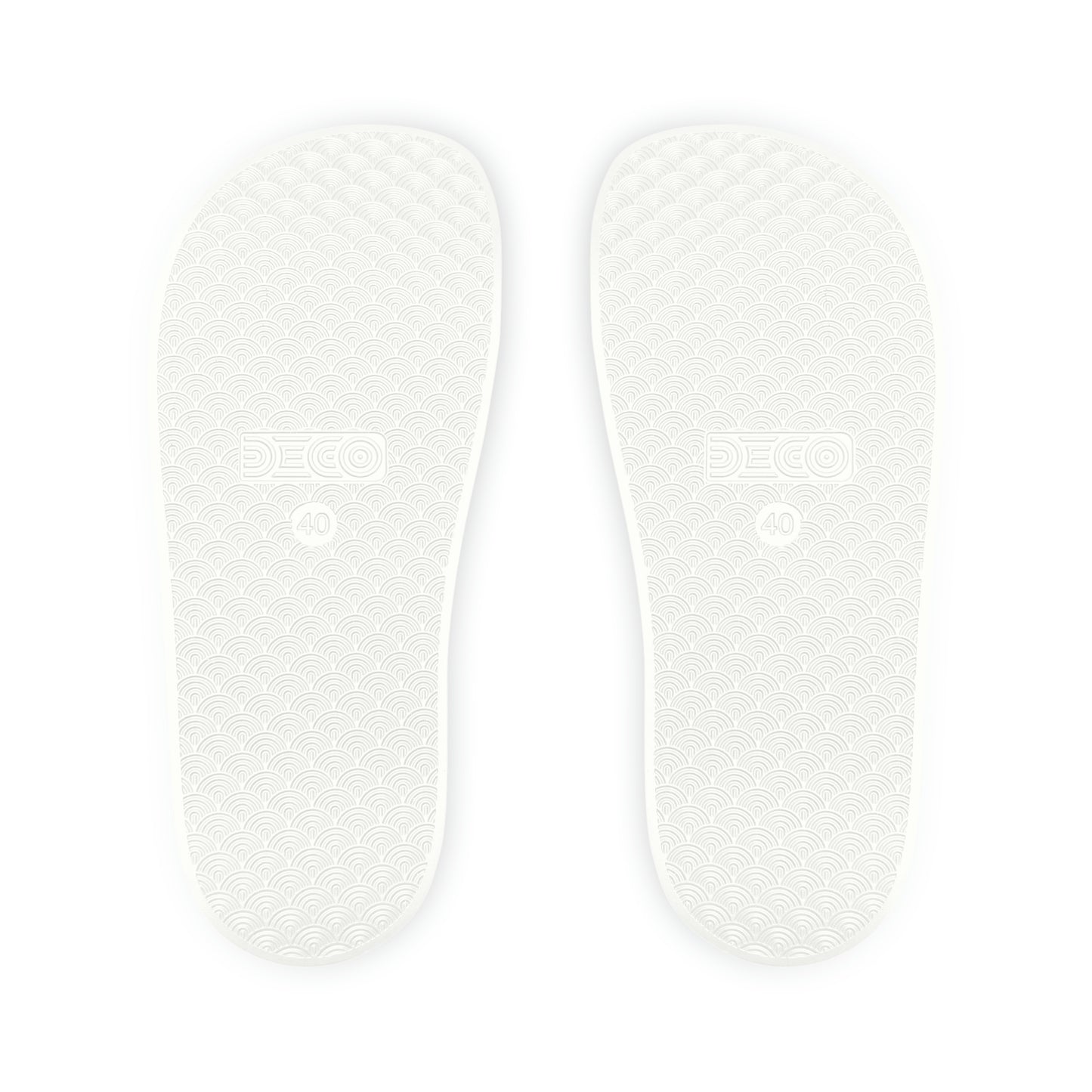 Slide Sandals - White